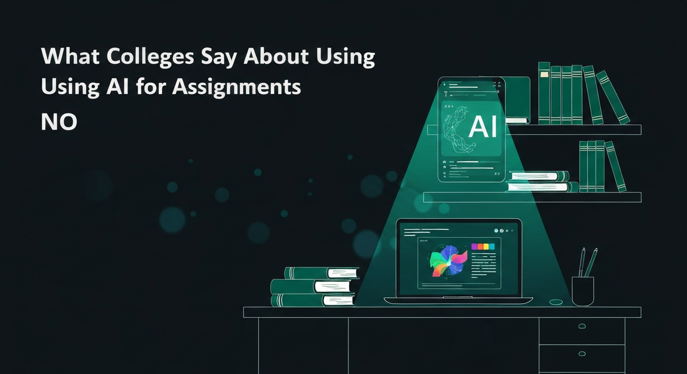 What Colleges Say About Using AI for Assignments