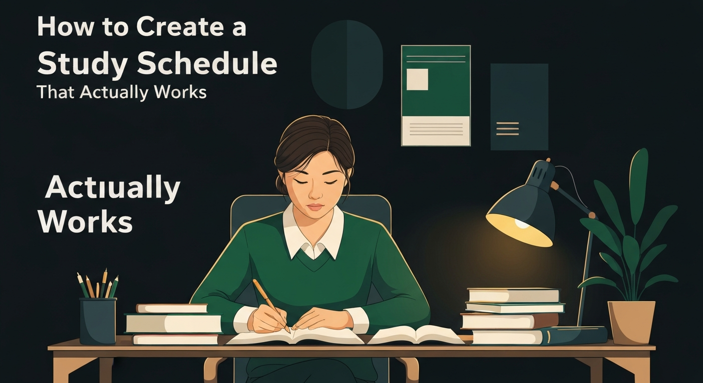 How to Create a Study Schedule That Actually Works