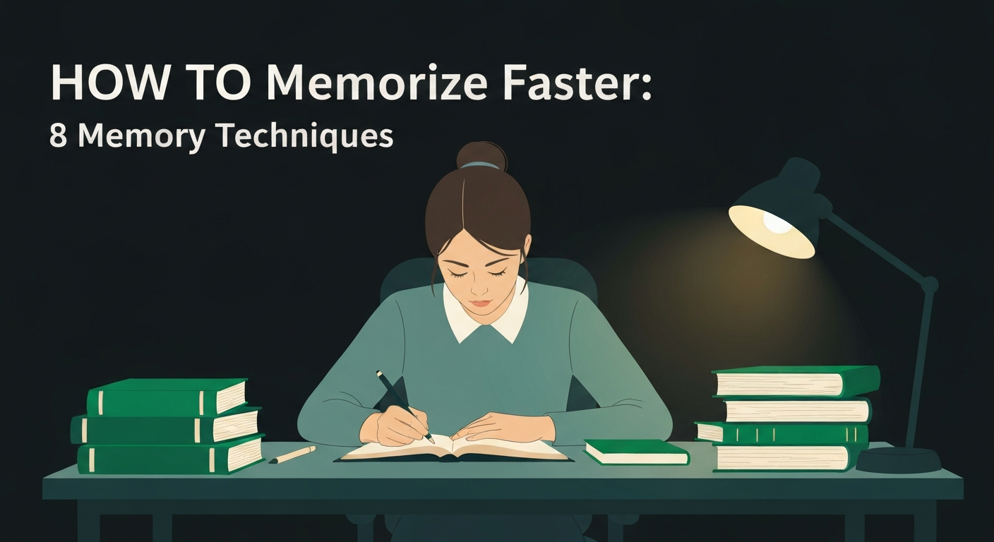 How to Memorize Faster: 8 Memory Techniques