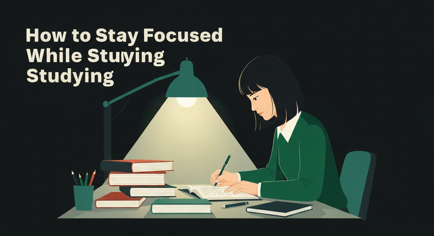 How to Stay Focused While Studying