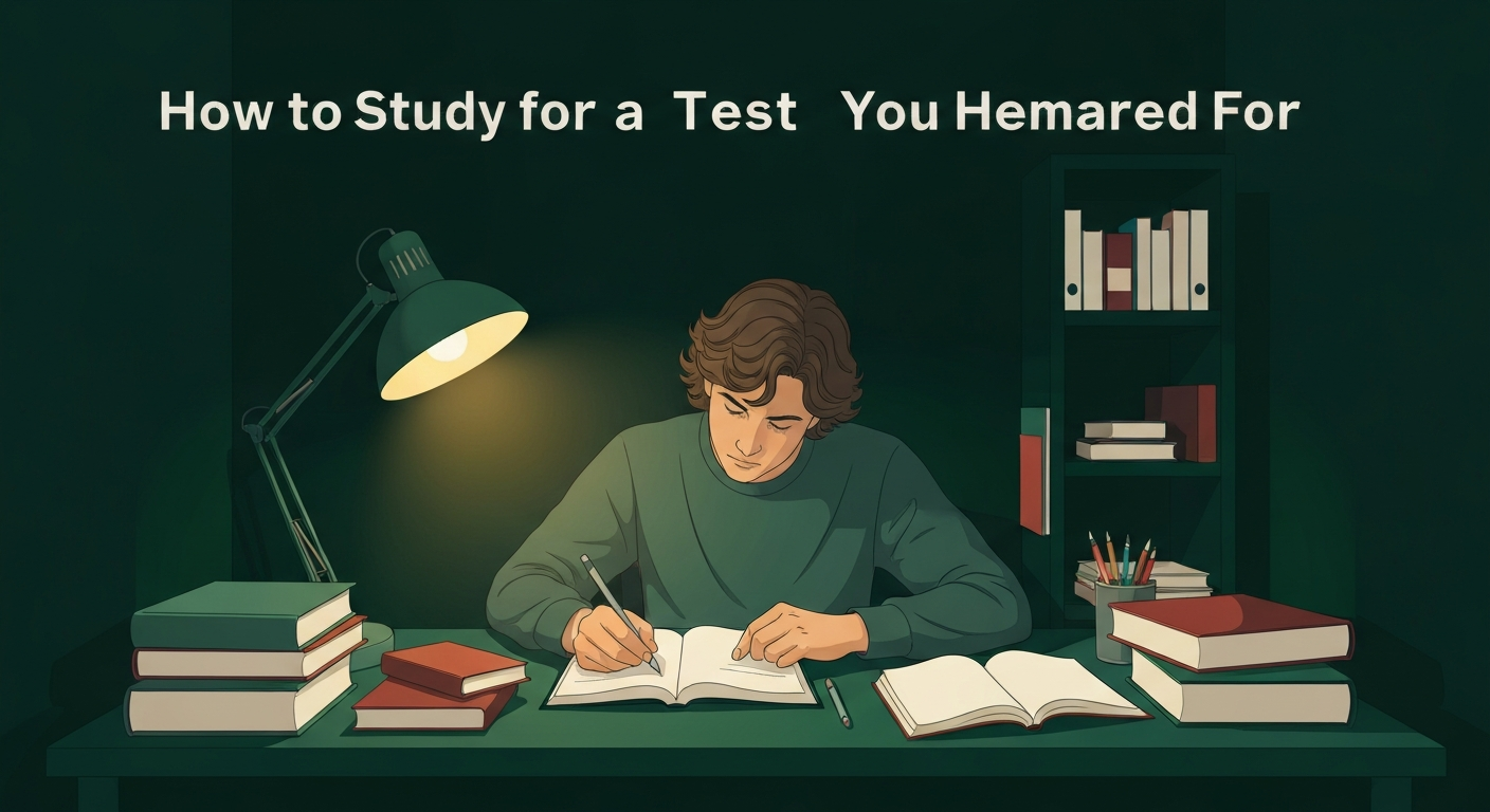 How to Study for a Test You Haven't Prepared For