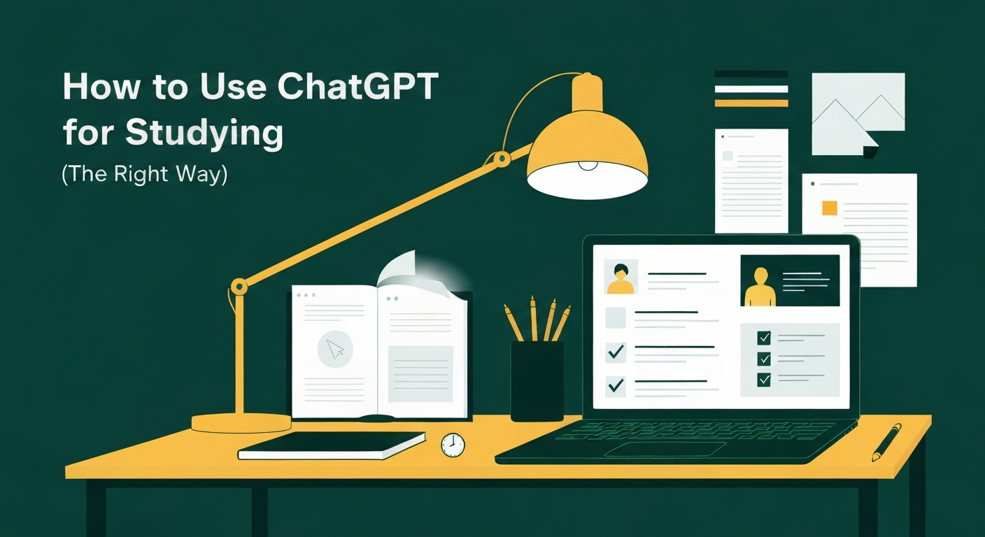 How to Use ChatGPT for Studying (The Right Way)