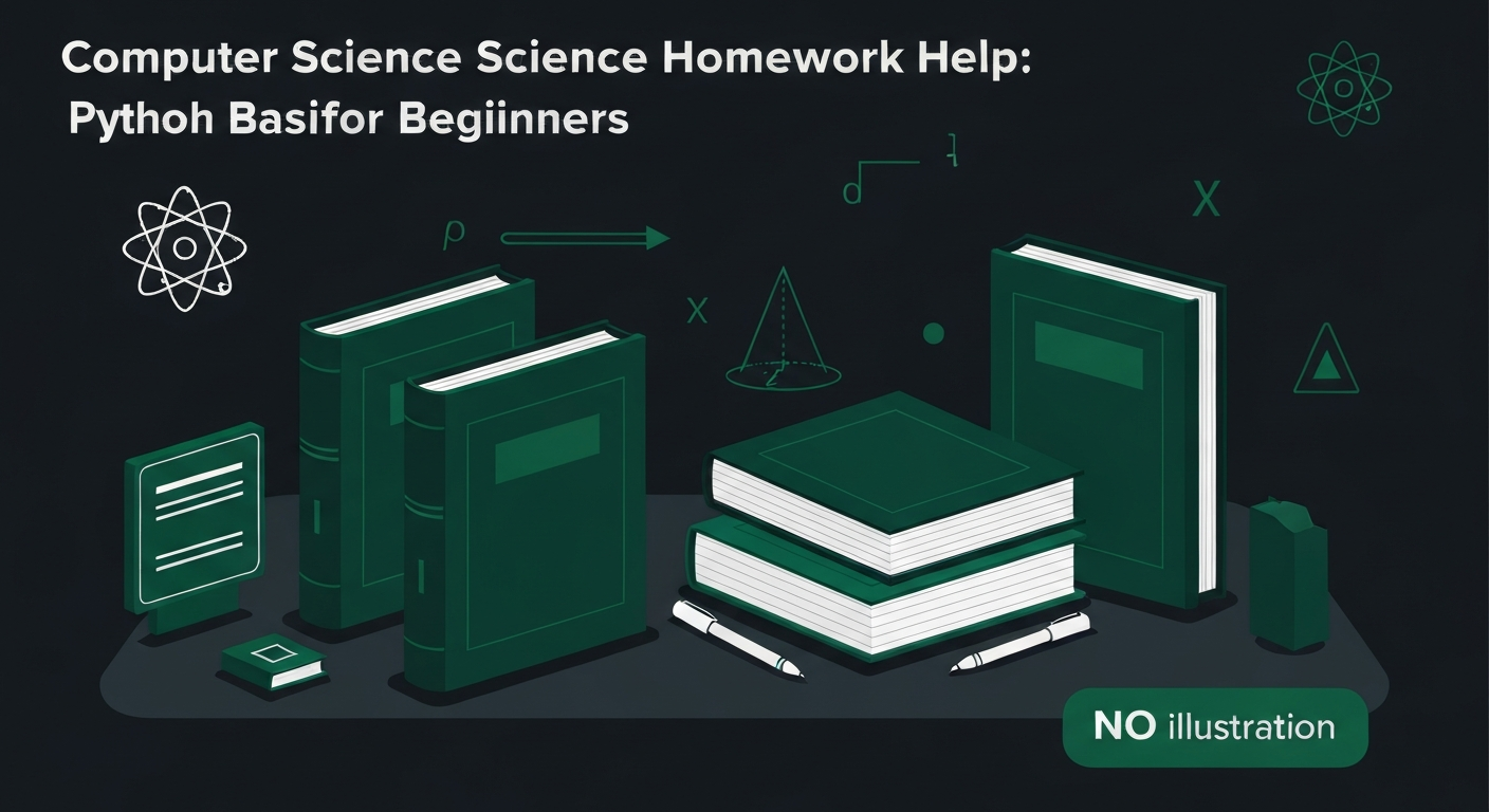 Computer Science Homework Help: Python Basics for Beginners